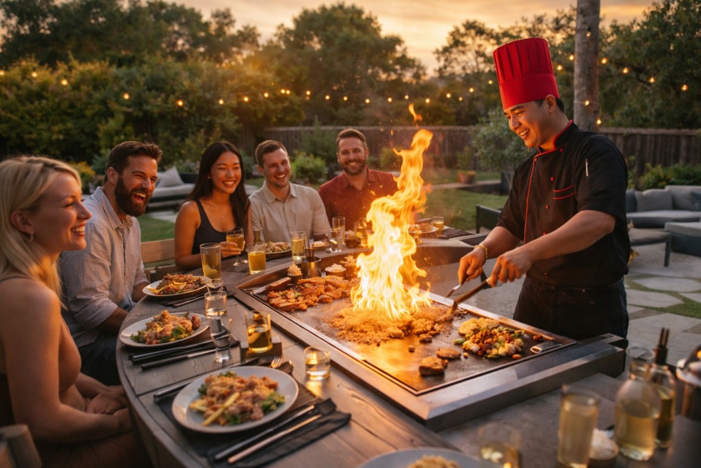 Private hibachi service in Washington DC